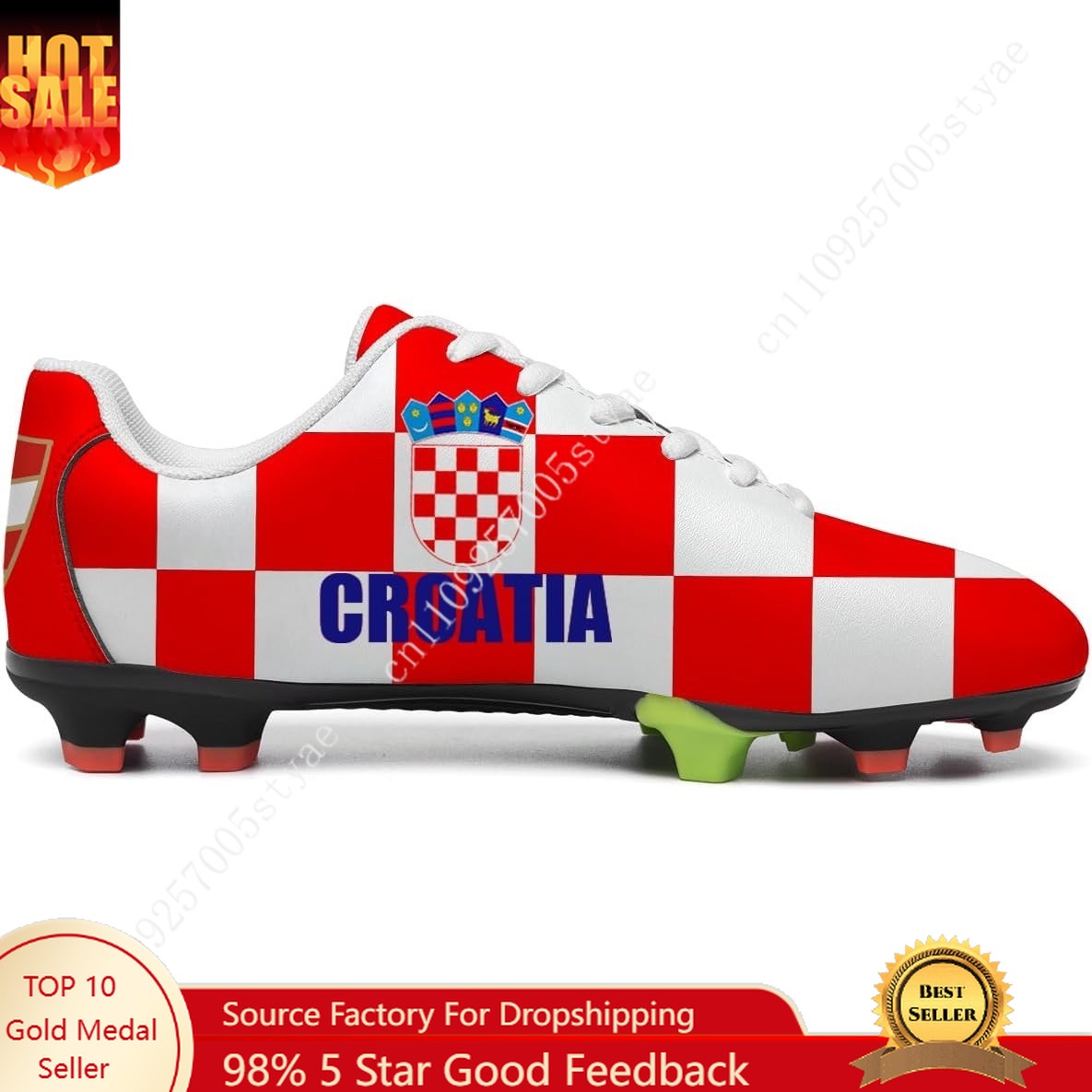 Sneaker Career - Flaga Chorwacji Chorwackie buty piłkarskie męskie