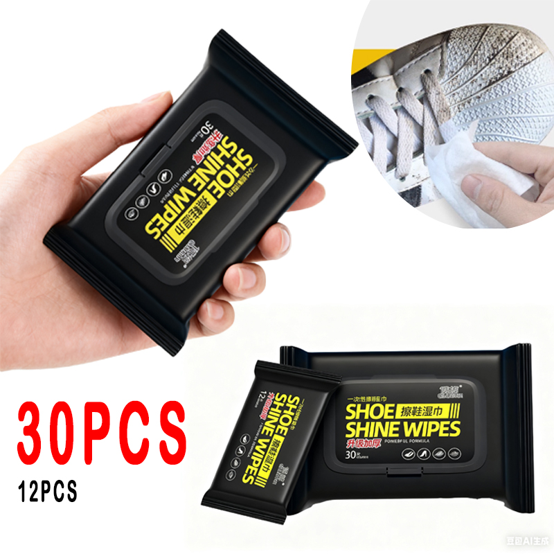 Sneaker Care White - 12 szt./30 szt. Jednorazowe chusteczki do