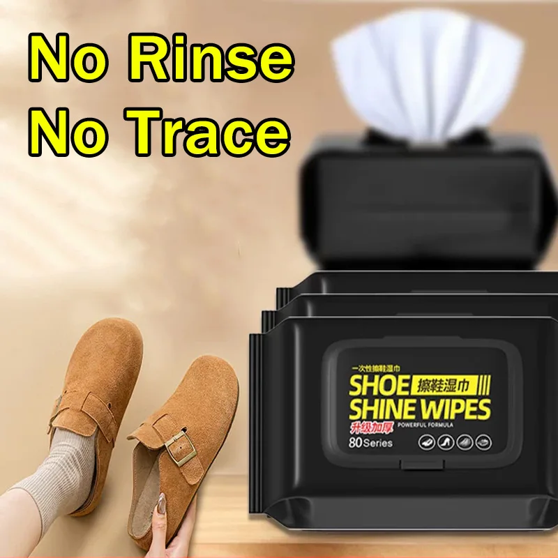 Sneaker Care White - Przenośne chusteczki do czyszczenia butów bez