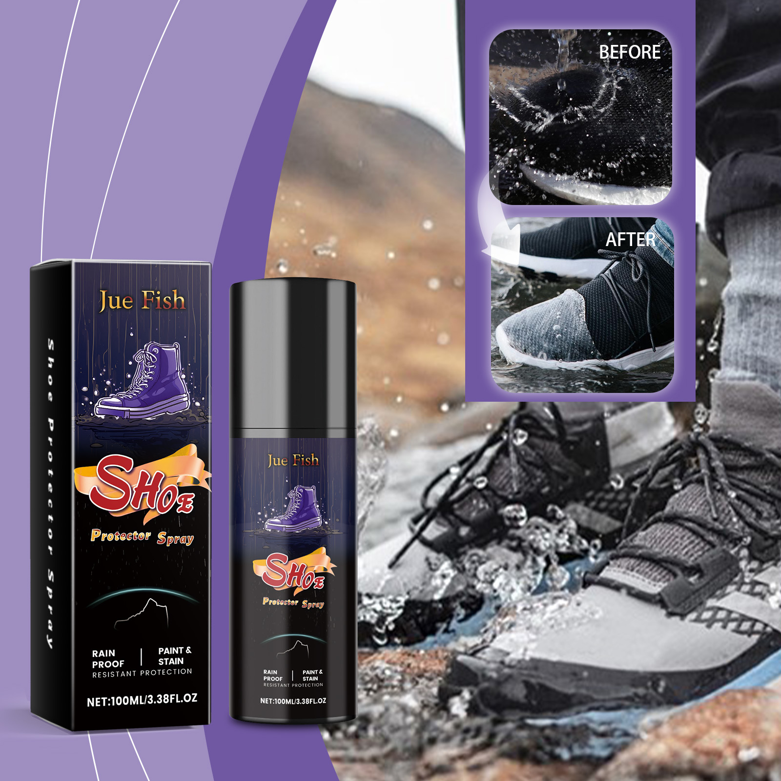 Sneaker Protector Spray - Spray wodoodporny do butów 100 ml