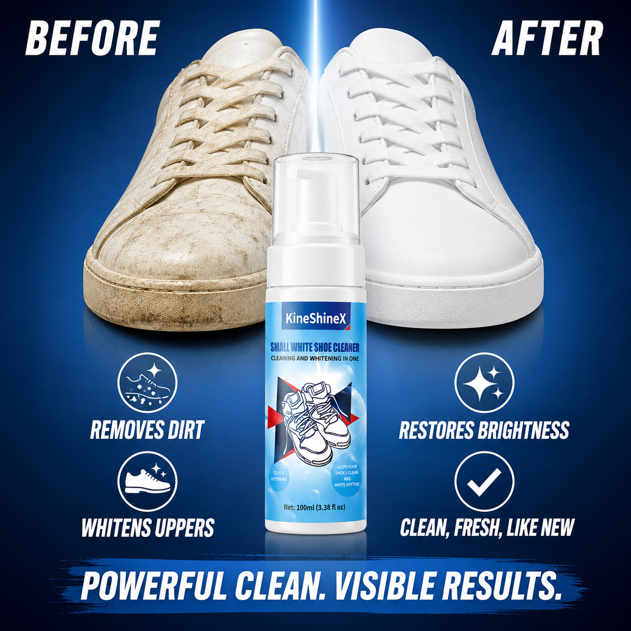 Sneaker Care Foam - Zestawy do czyszczenia obuwia Gihen –