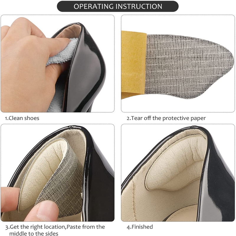 Wkładki do butów damskie, wkła – Heel Liner Grip recenzja i cena